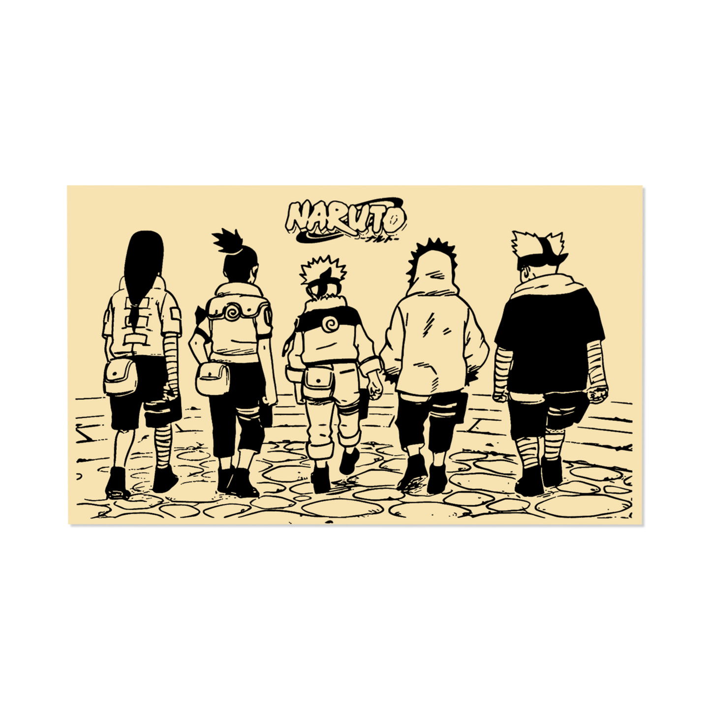 “Death Arc Sendoff” - Naruto Rescue Squad Mirror (12x19in)