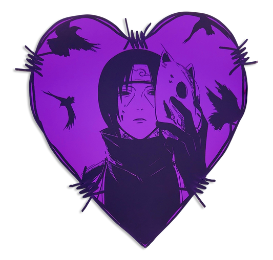 “Silent Battles” – Uchiha Legacy Mirror Set (5 Piece Collection)