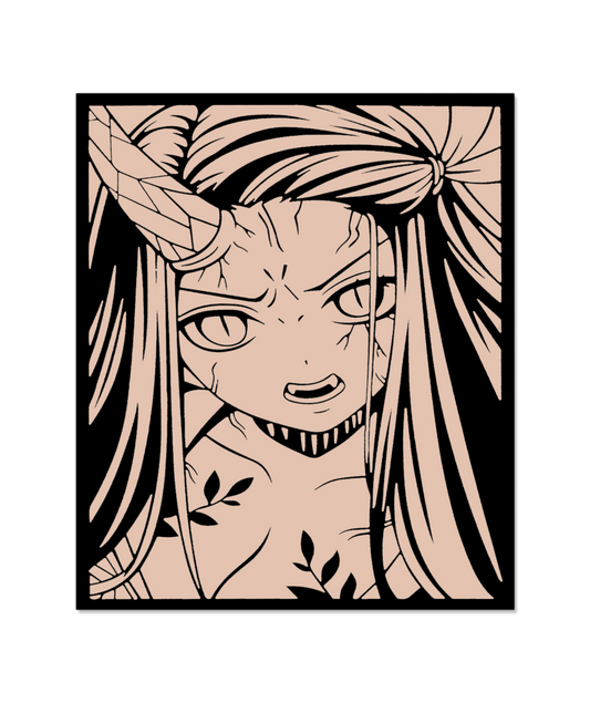 “Unleashed” – Nezuko Transformation Mirror (8.5x11in)