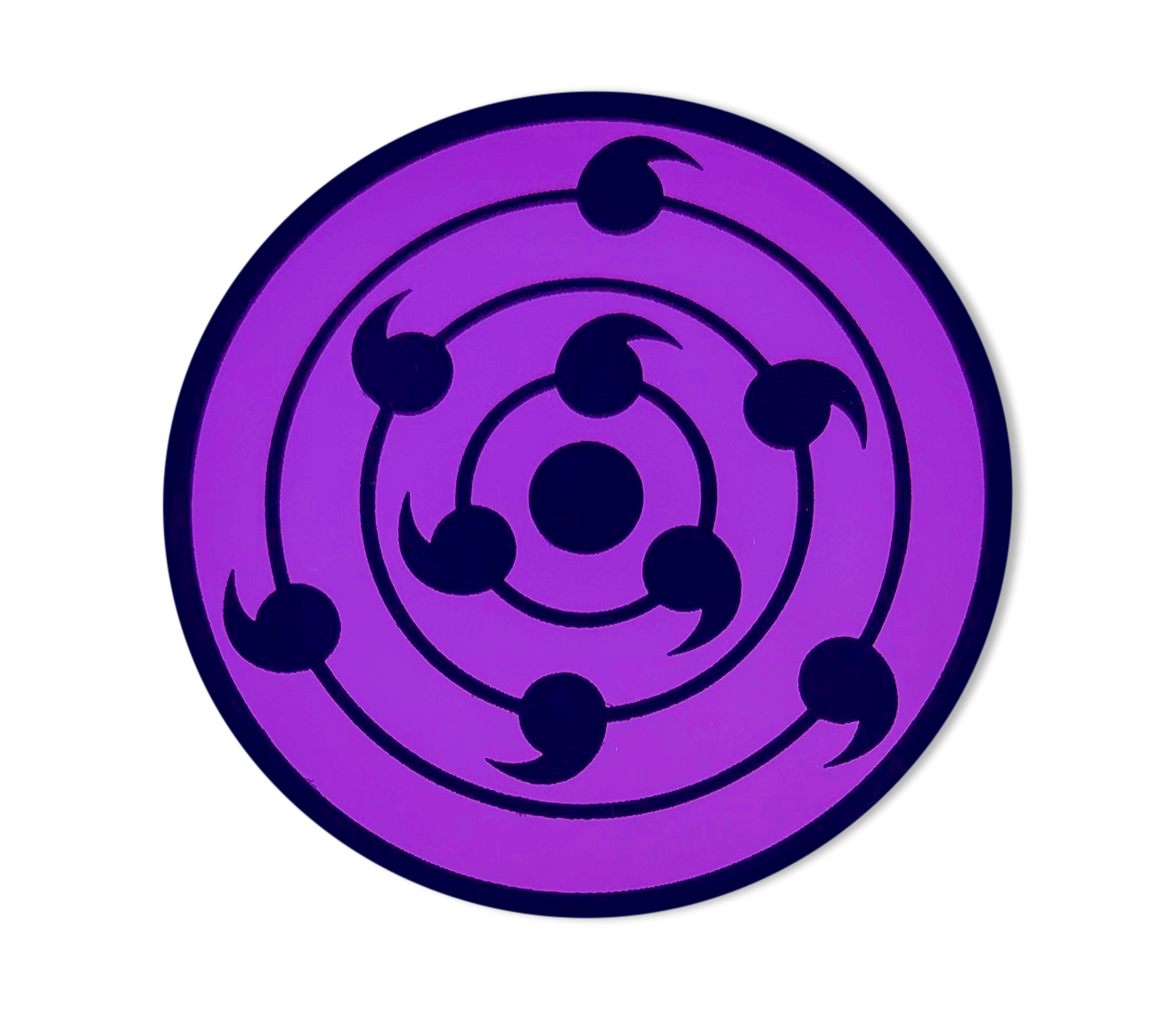 “Eyes of the Sage” – Rinnegan CD Mirror (5x5in)